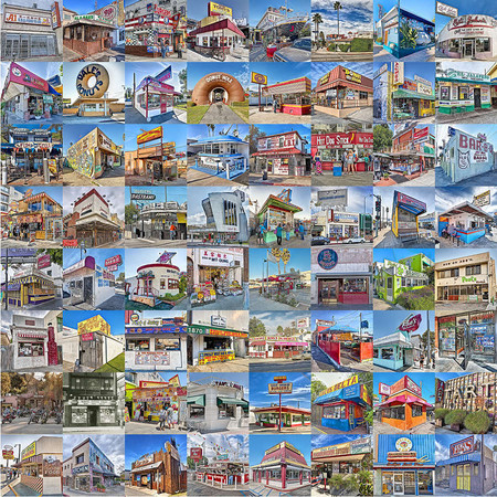 L.A. Eats Mosaic

Custom sizes, finishes and canvas available. Please contact us for further information. Unless otherwise noted the image floats on the printed sheet. A paper white border (approx. 2 inches on all sides) will be around the entire image.