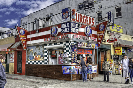 All American Burger

Custom sizes, finishes and canvas available. Please contact us for further information. Unless otherwise noted the image floats on the printed sheet. A paper white border (approx. 2 inches on all sides) will be around the entire image.